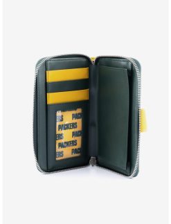 LNGEFLY Loungefly NFL Green Bay Packers Zipper Wallet -transcendentactive shop 18419944 av2
