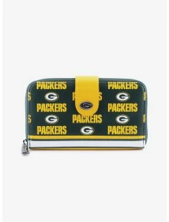 LNGEFLY Loungefly NFL Green Bay Packers Zipper Wallet