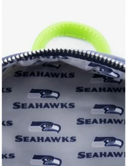 LNGEFLY Loungefly NFL Seattle Seahawks Mini Backpack -transcendentactive shop 18419946 av2