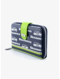 LNGEFLY Loungefly NFL Seattle Seahawks Zipper Wallet -transcendentactive shop 18419948 av3