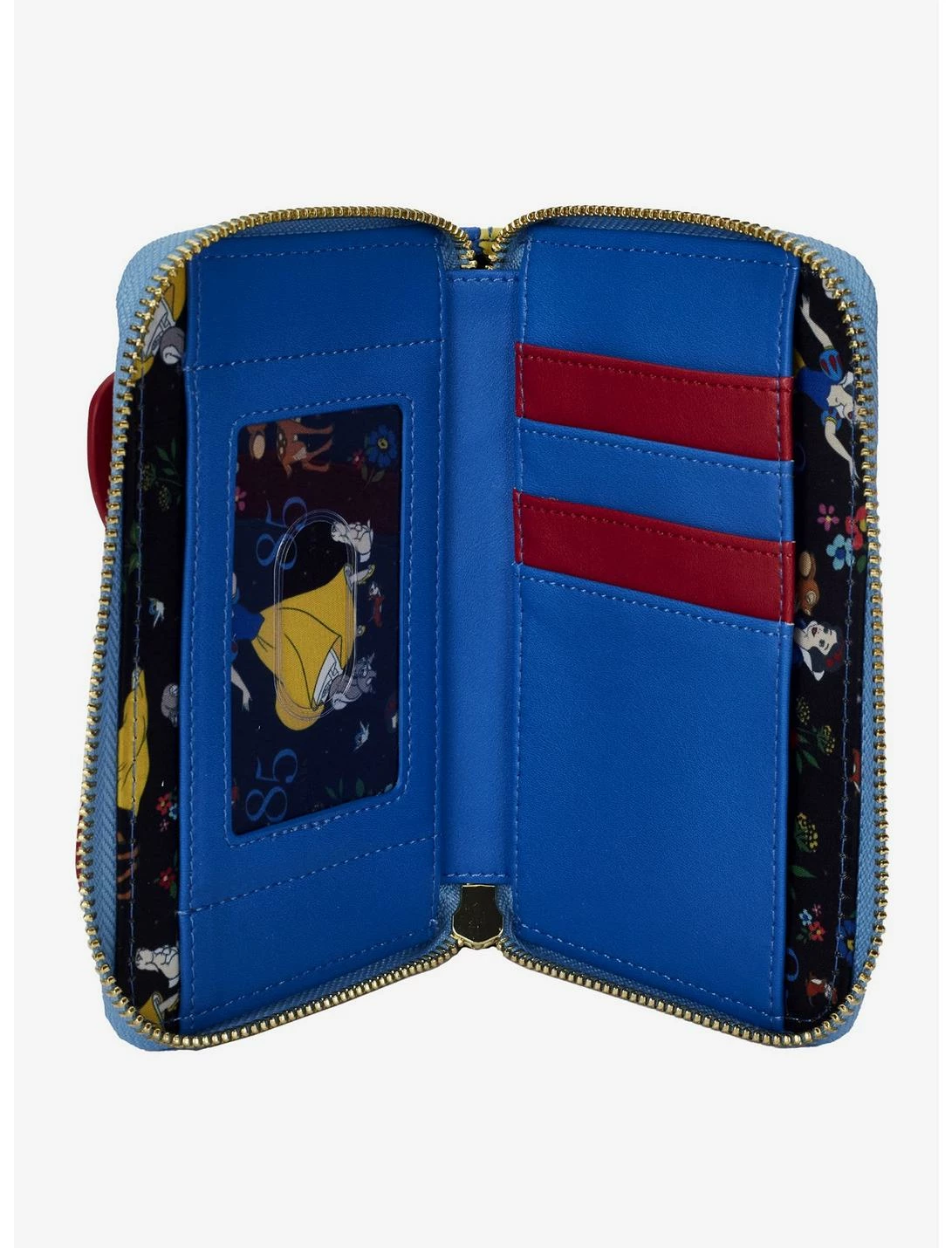 LNGEFLY Loungefly Disney Snow White And The Seven Dwarfs 85th Anniversary Zipper Wallet 5 LNGEFLY Loungefly Disney Snow White And The Seven Dwarfs 85th Anniversary Zipper Wallet - Image 3
