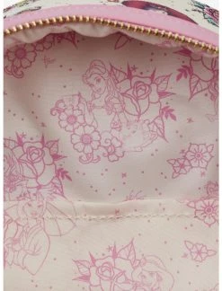 LNGEFLY Loungefly Disney Princess Tattoo Mini Backpack -transcendentactive shop 18419960 av2