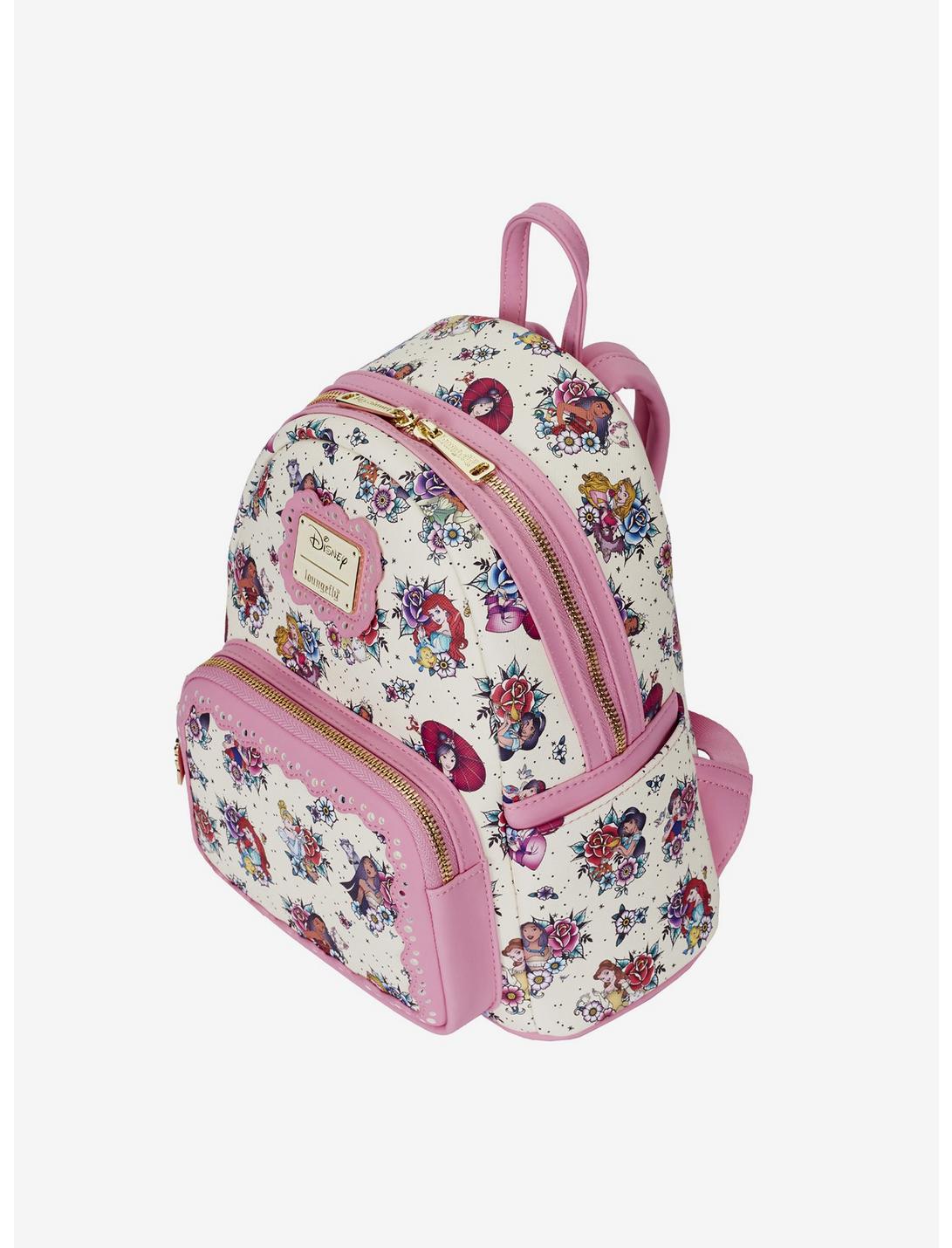 Loungefly Disney Princess Tattoo Mini Backpack LNGEFLY Loungefly Disney Princess Tattoo Mini Backpack -transcendentactive shop 18419960 av3