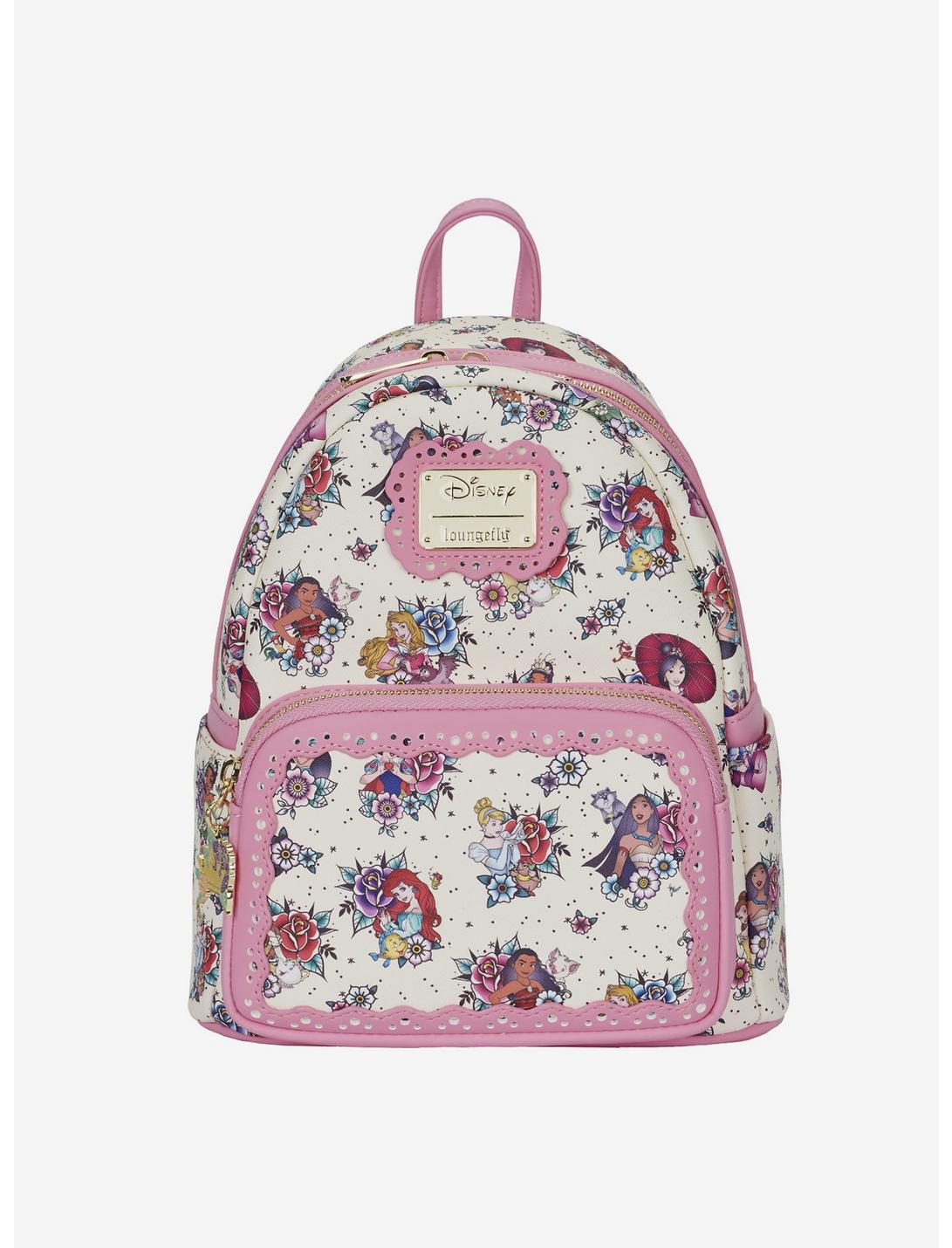 Loungefly Disney Princess Tattoo Mini Backpack LNGEFLY Loungefly Disney Princess Tattoo Mini Backpack -transcendentactive shop 18419960 hi
