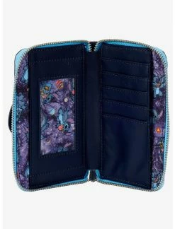 LNGEFLY Loungefly Disney Lilo & Stitch Rocket Ship Glow-In-The-Dark Zipper Wallet -transcendentactive shop 18420003 av2