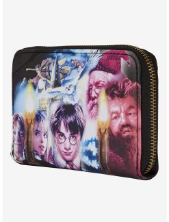 LNGEFLY Loungefly Harry Potter And The Sorcerer's Stone Zipper Wallet -transcendentactive shop 18420005 av3