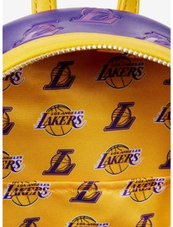 LNGEFLY Loungefly NBA LA Lakers Logo Mini Backpack -transcendentactive shop 18420007 av2