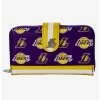 LNGEFLY Loungefly Lakers Logo Zipper Wallet -transcendentactive shop 18420009 hi