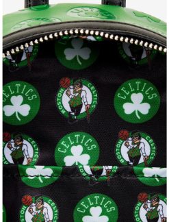 LNGEFLY Loungefly NBA Boston Celtics Logo Mini Backpack -transcendentactive shop 18420017 av2