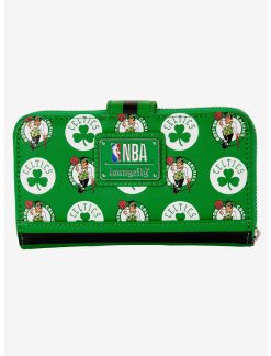 LNGEFLY Loungefly NBA Boston Celtics Logo Zipper Wallet -transcendentactive shop 18420019 av1