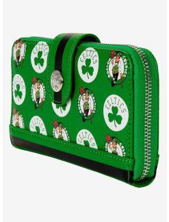 LNGEFLY Loungefly NBA Boston Celtics Logo Zipper Wallet -transcendentactive shop 18420019 av3