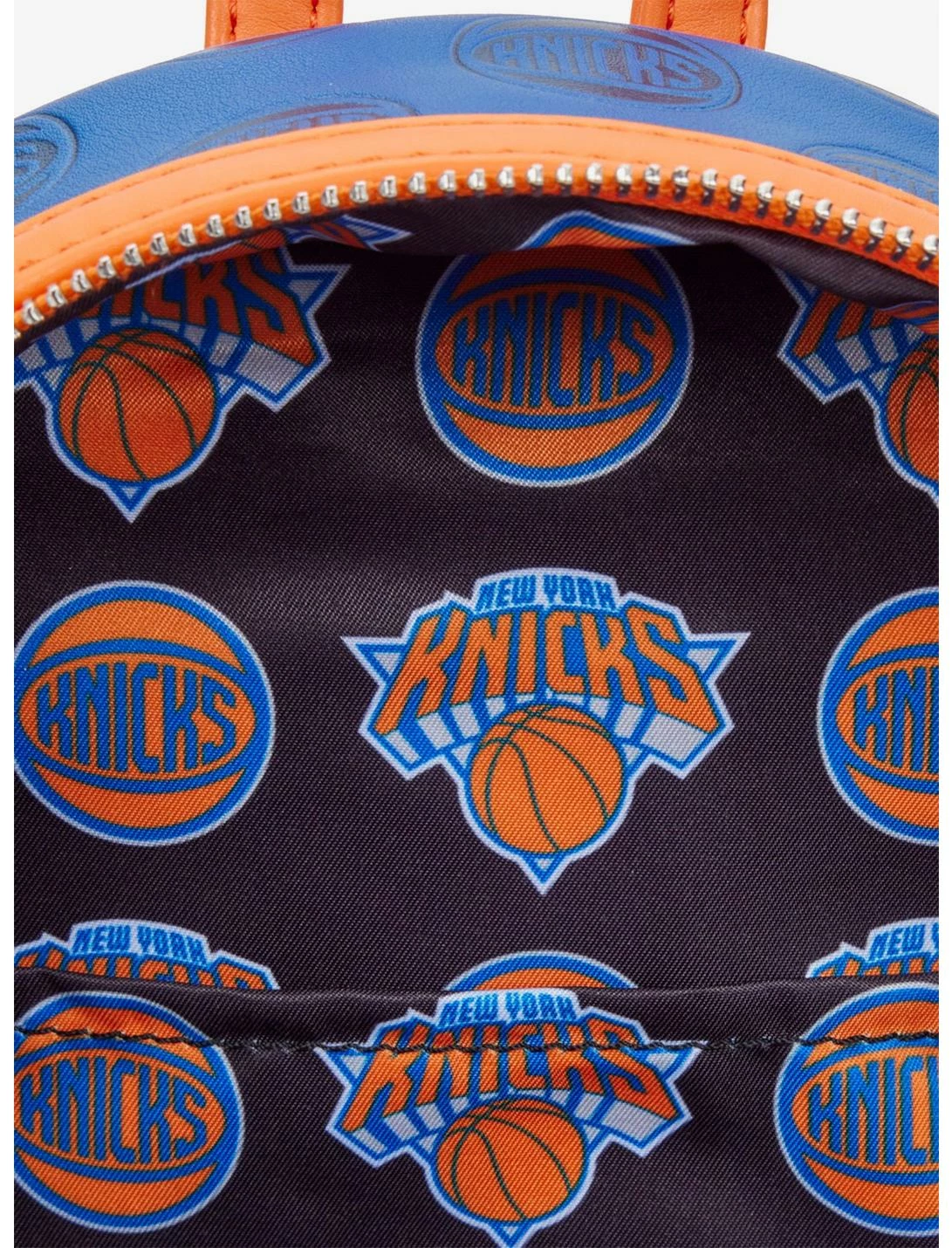 LNGEFLY Loungefly NBA New York Knicks Logo Mini Backpack 5 LNGEFLY Loungefly NBA New York Knicks Logo Mini Backpack - Image 3
