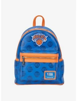 LNGEFLY Loungefly NBA New York Knicks Logo Mini Backpack