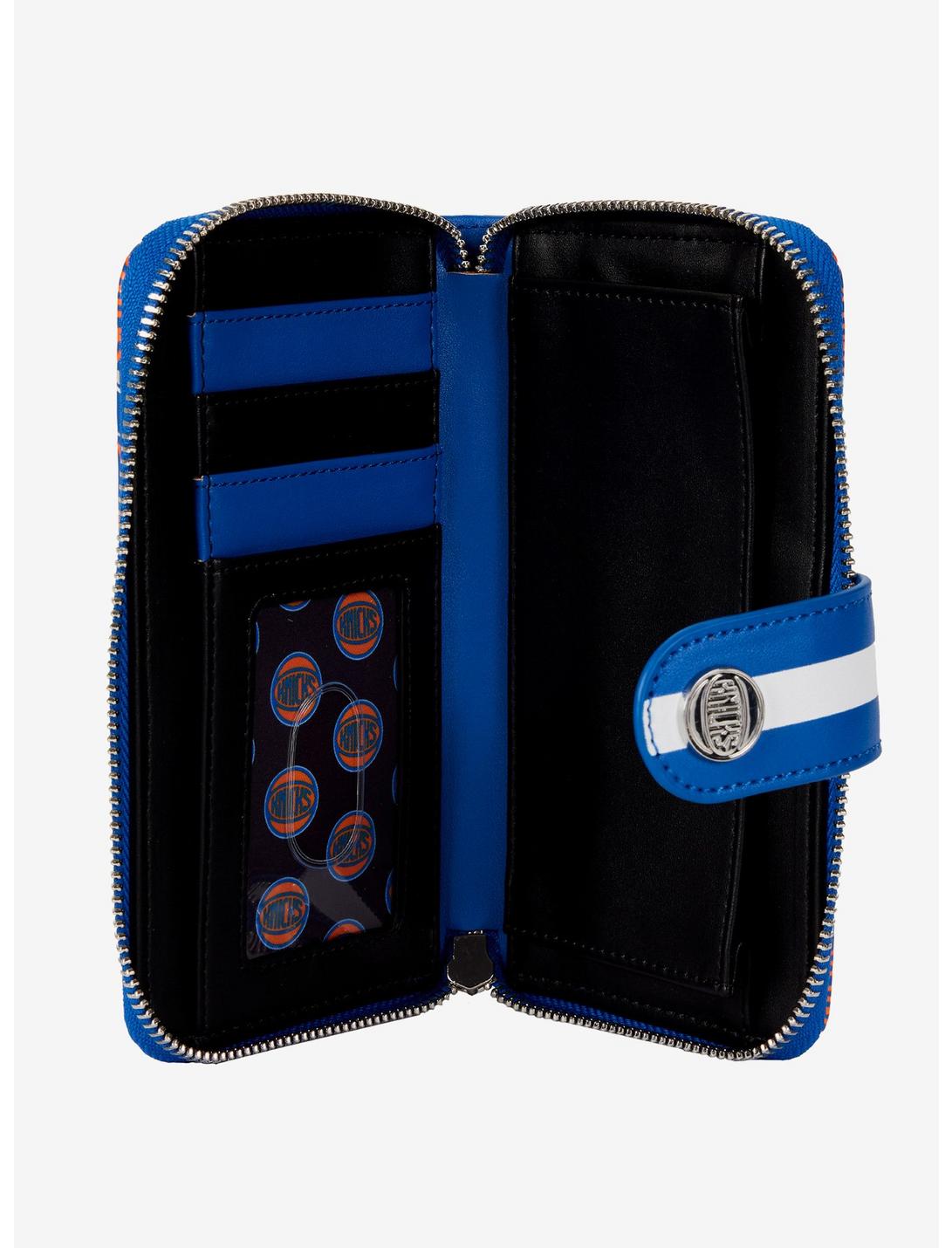 Loungefly NBA New York Knicks Logo Zipper Wallet LNGEFLY Loungefly NBA New York Knicks Logo Zipper Wallet -transcendentactive shop 18420023 av2