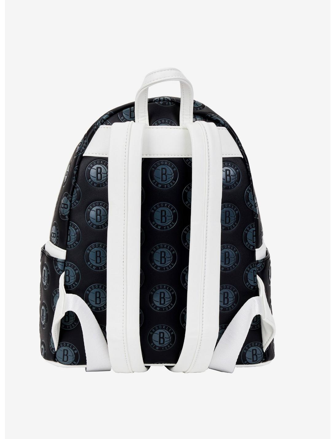 Loungefly NBA Brooklyn Nets Logo Mini Backpack LNGEFLY Loungefly NBA Brooklyn Nets Logo Mini Backpack -transcendentactive shop 18420025 av1