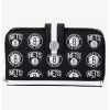 LNGEFLY Loungefly NBA Brooklyn Nets Logo Zipper Wallet -transcendentactive shop 18420027 hi