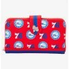 LNGEFLY Loungefly NBA Philadelphia 76ers Logo Zipper Wallet -transcendentactive shop 18420031 hi