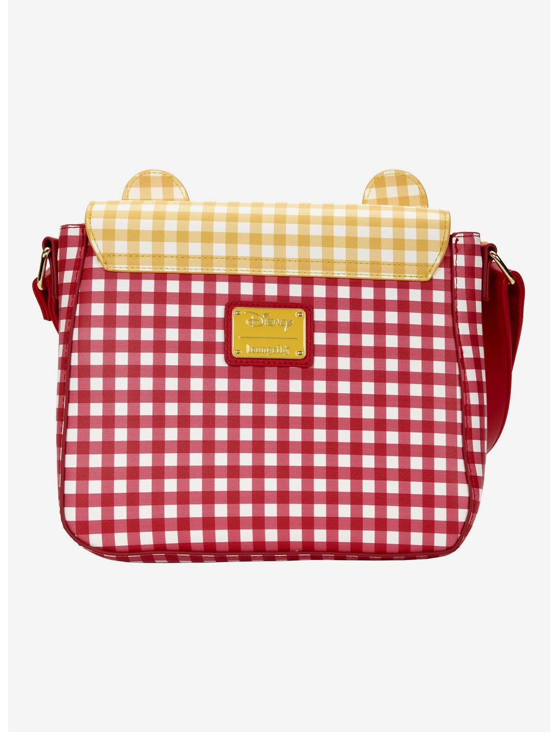 Loungefly Disney Winnie The Pooh Gingham Crossbody Bag LNGEFLY Loungefly Disney Winnie The Pooh Gingham Crossbody Bag -transcendentactive shop 18420033 av1
