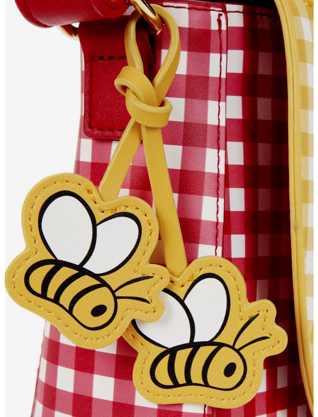 Loungefly Disney Winnie The Pooh Gingham Crossbody Bag LNGEFLY Loungefly Disney Winnie The Pooh Gingham Crossbody Bag -transcendentactive shop 18420033 av4
