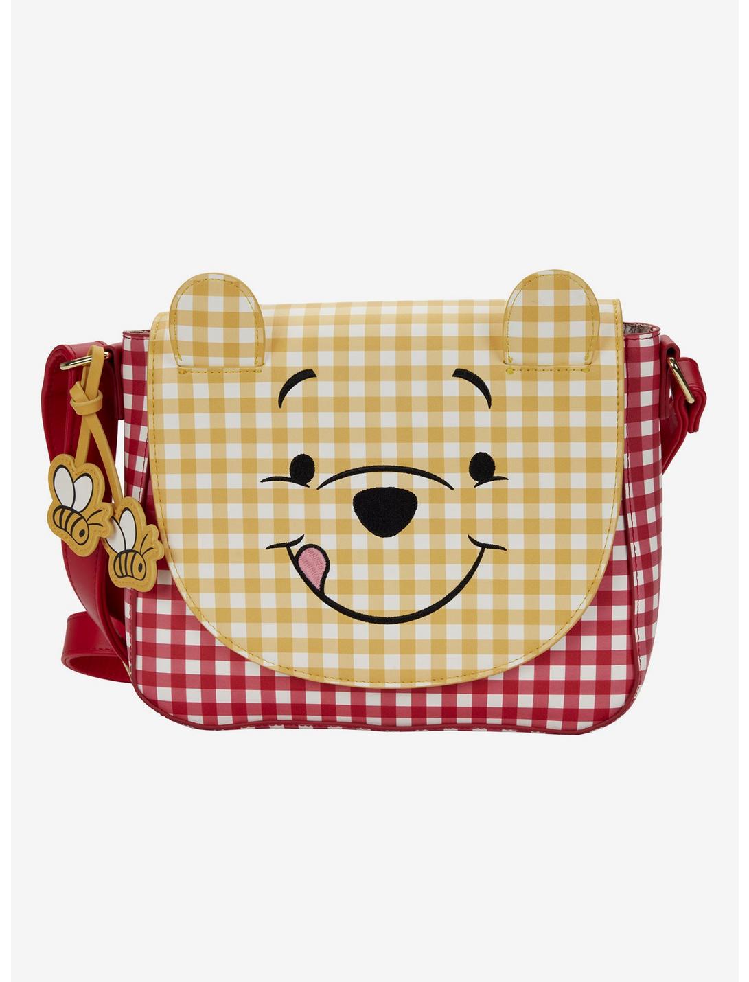 Loungefly Disney Winnie The Pooh Gingham Crossbody Bag LNGEFLY Loungefly Disney Winnie The Pooh Gingham Crossbody Bag -transcendentactive shop 18420033 hi