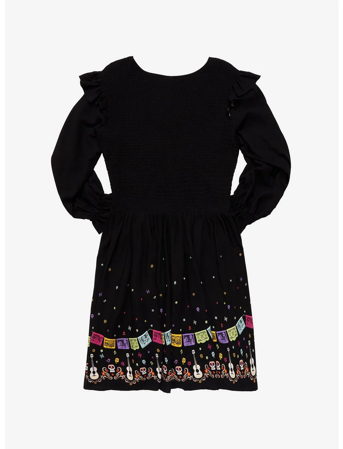 HUNIVERS Disney Pixar Coco Guitars & Icons Dress Plus Size 4 HUNIVERS Disney Pixar Coco Guitars & Icons Dress Plus Size - Image 2