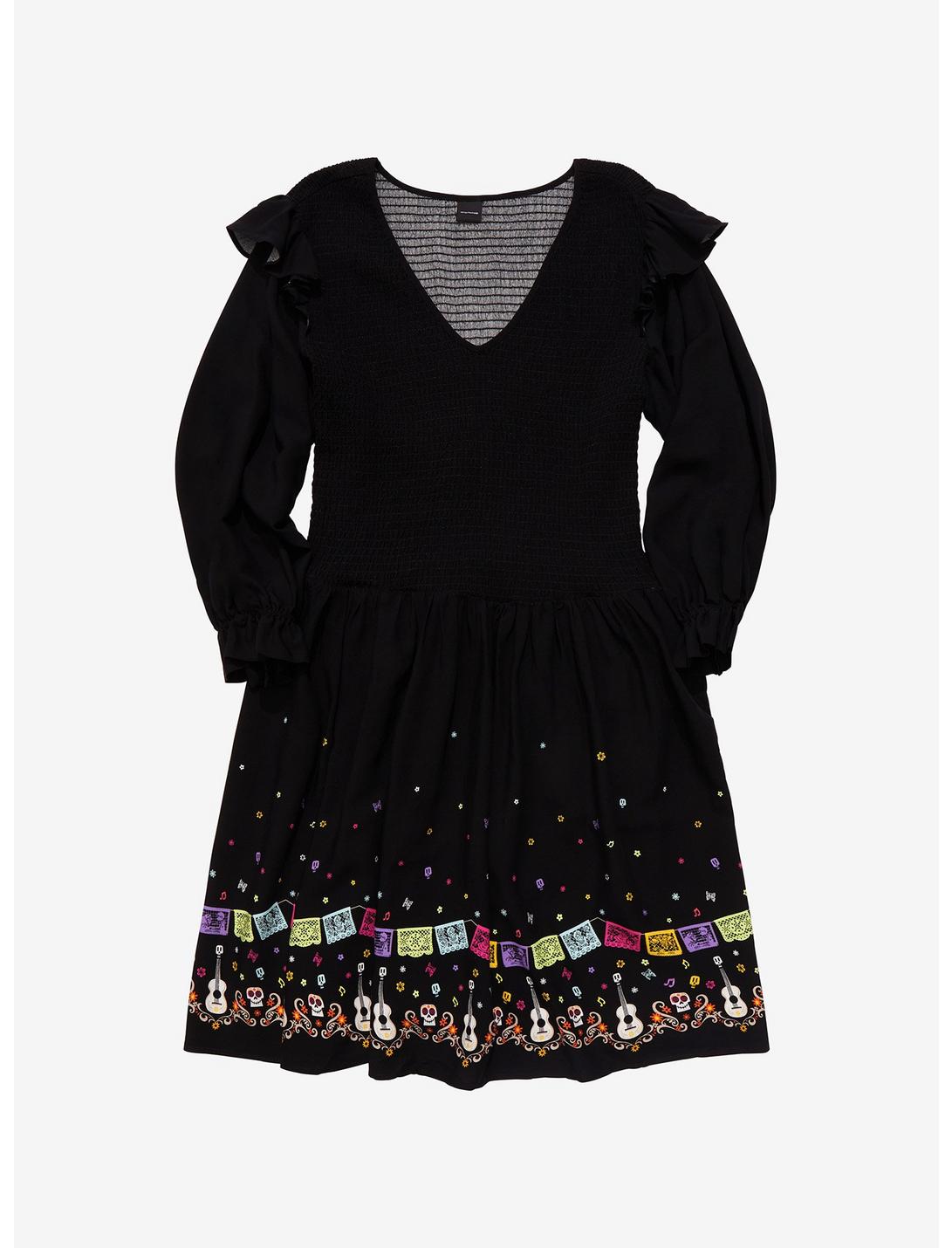 Disney Pixar Coco Guitars & Icons Dress Plus Size HUNIVERS Disney Pixar Coco Guitars & Icons Dress Plus Size -transcendentactive shop 18537034 hi