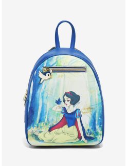 LOUNGFLY Loungefly Disney Snow White And The Seven Dwarfs Forest Scene Mini Backpack