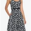 HUNIVERS Bats Retro Dress -transcendentactive shop 18569572 hi