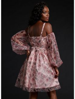 HUNIVERS The School For Good And Evil Evers Cold Shoulder Dress 4 HUNIVERS The School For Good And Evil Evers Cold Shoulder Dress -transcendentactive shop 18634995 av2