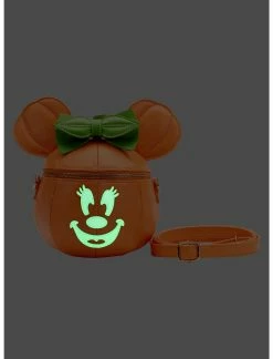 LOUNGFLY Loungefly Disney Minnie Mouse Pumpkin Glow-In-The-Dark Crossbody Bag 9 LOUNGFLY Loungefly Disney Minnie Mouse Pumpkin Glow-In-The-Dark Crossbody Bag -transcendentactive shop 18635069 av3