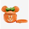 LOUNGFLY Loungefly Disney Minnie Mouse Pumpkin Glow-In-The-Dark Crossbody Bag -transcendentactive shop 18635069 hi