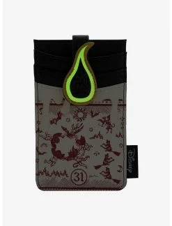 LOUNGFLY Loungefly Disney Hocus Pocus Glow-In-The-Dark Black Flame Candle Cardholder -transcendentactive shop 18635081 av2