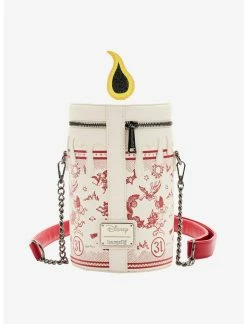 LOUNGFLY Loungefly Disney Hocus Pocus Black Flame Candle Crossbody Bag -transcendentactive shop 18635083 av2