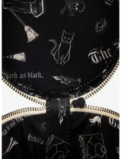LOUNGFLY Loungefly Disney Hocus Pocus Black Flame Candle Crossbody Bag -transcendentactive shop 18635083 av3