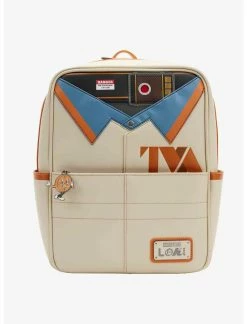 LOUNGFLY Loungefly Marvel Loki TVA LED Light Mini Backpack