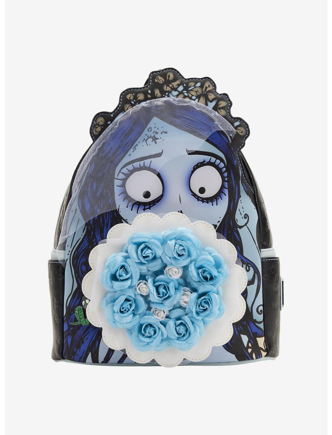 Loungefly Corpse Bride Emily Bouquet Mini Backpack LOUNGFLY Loungefly Corpse Bride Emily Bouquet Mini Backpack -transcendentactive shop 18635089 hi