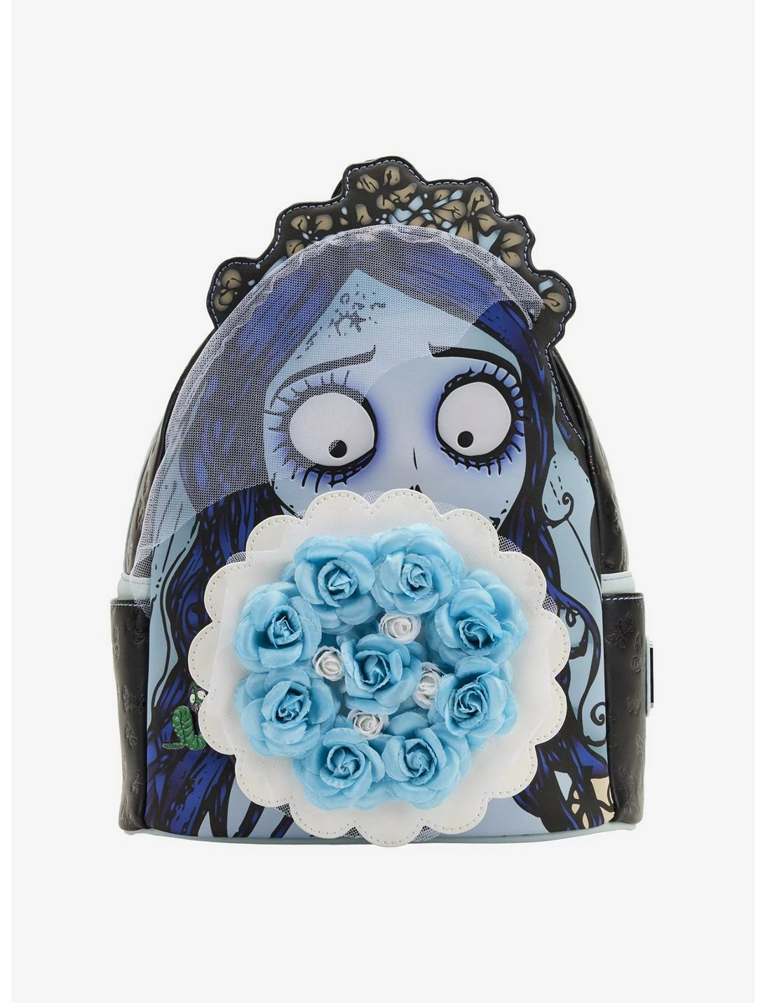 LOUNGFLY Loungefly Corpse Bride Emily Bouquet Mini Backpack 3 LOUNGFLY Loungefly Corpse Bride Emily Bouquet Mini Backpack