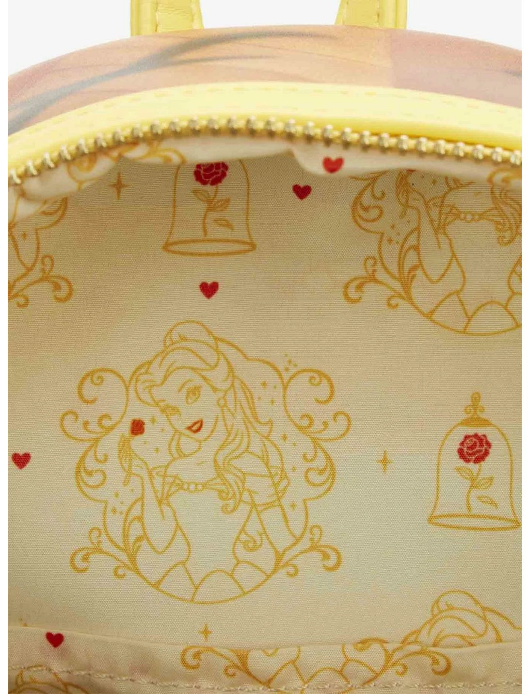 LOUNGFLY Loungefly Disney Beauty And The Beast Scenes Mini Backpack 5 LOUNGFLY Loungefly Disney Beauty And The Beast Scenes Mini Backpack - Image 3
