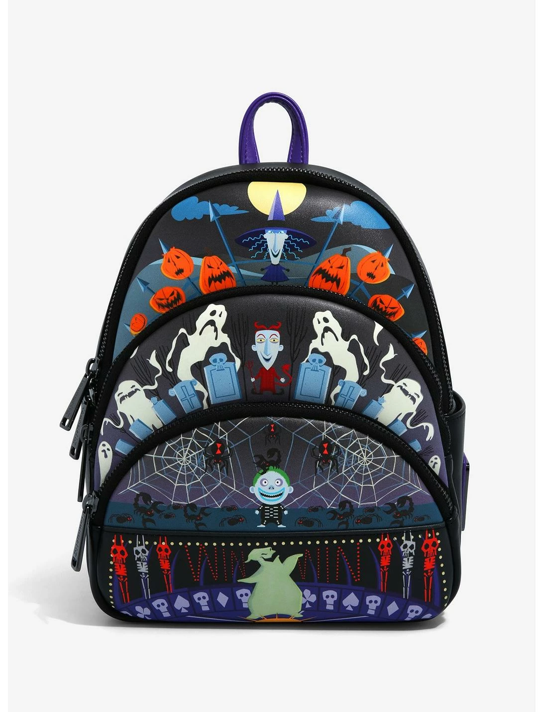 LOUNGFLY Loungefly The Nightmare Before Christmas Oogie's Boys Mini Backpack 3 LOUNGFLY Loungefly The Nightmare Before Christmas Oogie's Boys Mini Backpack