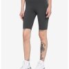 HUNIVERS Charcoal Grey 9 Inch Inseam Bike Shorts -transcendentactive shop 18635880 hi