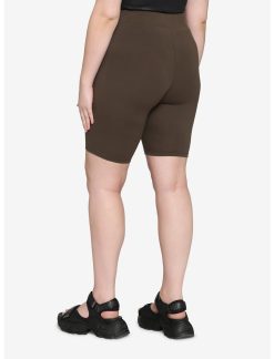 HUNIVERS Olive 10 Inch Inseam Bike Shorts Plus Size 3 HUNIVERS Olive 10 Inch Inseam Bike Shorts Plus Size -transcendentactive shop 18636603 av1