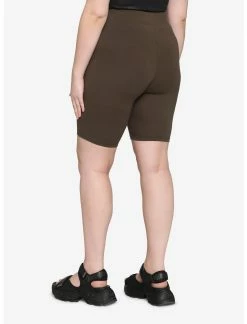 HUNIVERS Olive 10 Inch Inseam Bike Shorts Plus Size 5 HUNIVERS Olive 10 Inch Inseam Bike Shorts Plus Size -transcendentactive shop 18636603 av1