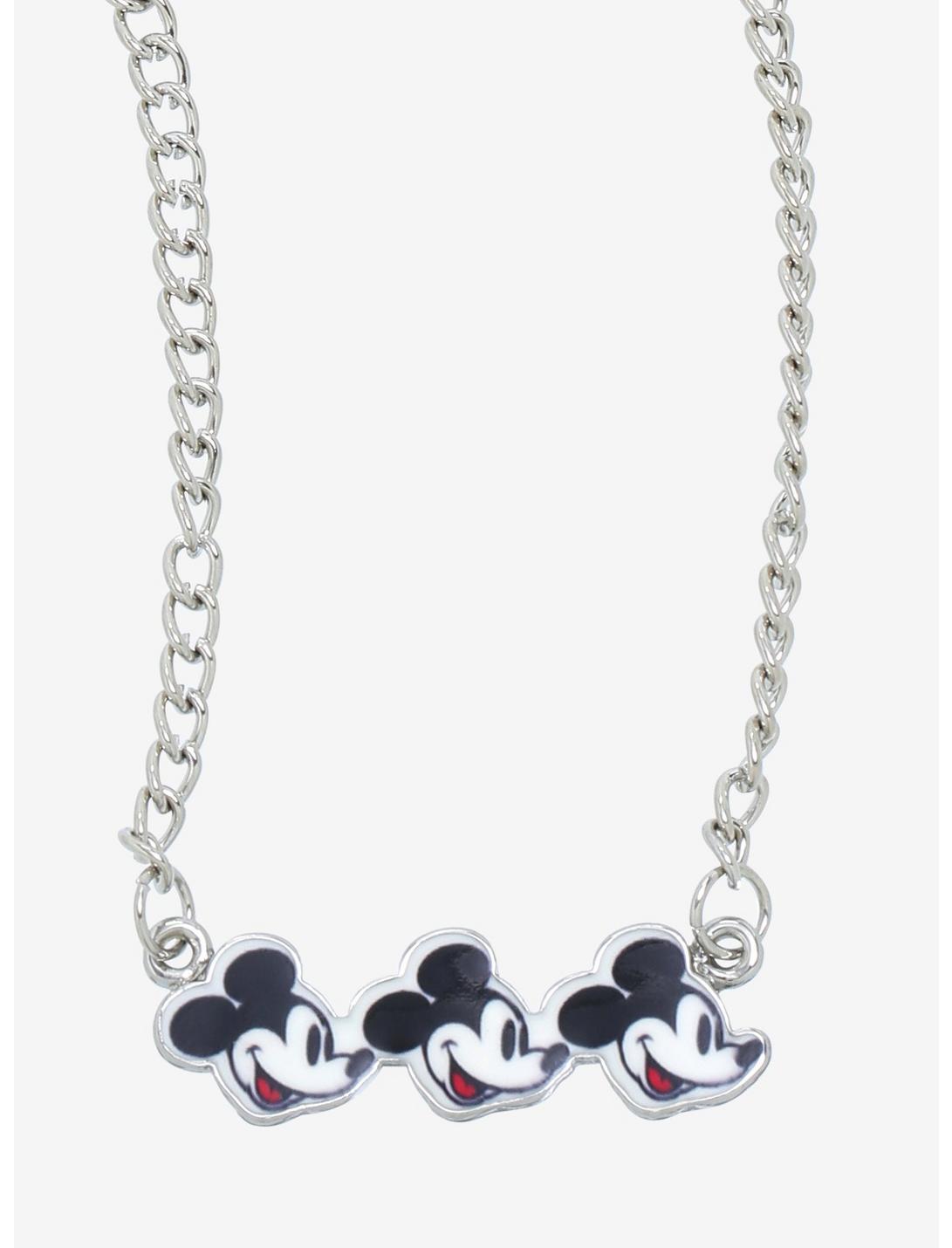 Disney Mickey Mouse Faces Necklace HUNIVERS Disney Mickey Mouse Faces Necklace -transcendentactive shop 18636625 hi