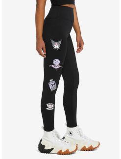 HUNIVERS Kuromi Fortune Teller Leggings -transcendentactive shop 18647451 av2