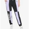 HUNIVERS Kuromi Fortune Teller Color-Block Sweatpants 2 HUNIVERS Kuromi Fortune Teller Color-Block Sweatpants -transcendentactive shop 18647466 hi