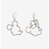 HUNIVERS Disney Mickey Mouse & Minnie Mouse Hoop Earrings Her Universe Exclusive 1 HUNIVERS Disney Mickey Mouse & Minnie Mouse Hoop Earrings Her Universe Exclusive -transcendentactive shop 18647481 hi