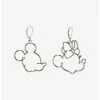 HUNIVERS Disney Mickey Mouse & Minnie Mouse Hoop Earrings Her Universe Exclusive -transcendentactive shop 18647481 hi