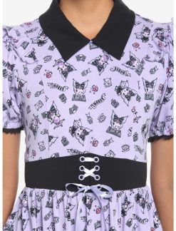 HUNIVERS Kuromi Crystal Ball Lolita Lace Dress 5 HUNIVERS Kuromi Crystal Ball Lolita Lace Dress -transcendentactive shop 18695102 av3