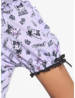 HUNIVERS Kuromi Crystal Ball Lolita Lace Dress -transcendentactive shop 18695102 av5