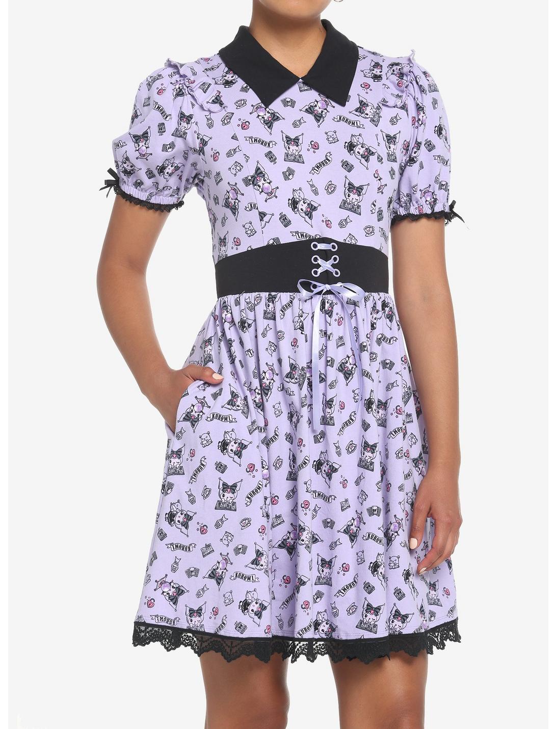 Kuromi Crystal Ball Lolita Lace Dress HUNIVERS Kuromi Crystal Ball Lolita Lace Dress -transcendentactive shop 18695102 hi